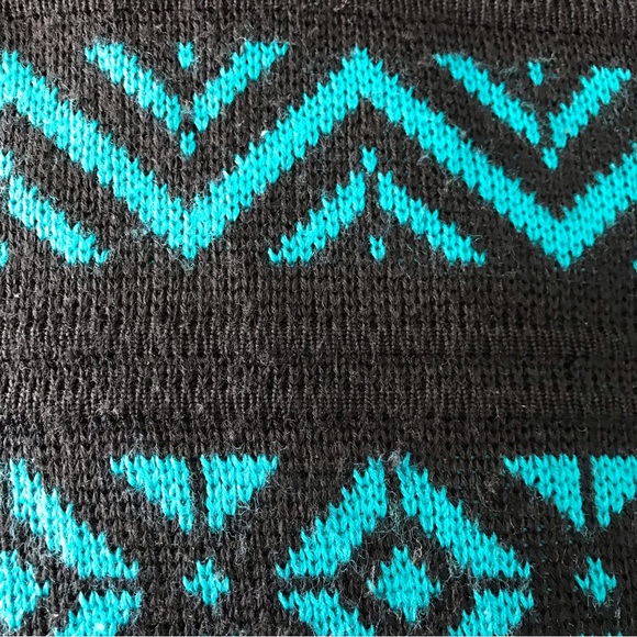 OSSI Skiwear Vintage Geometric Wool Blend Sweater Men’s Large Ski Resort - Picture 4 of 9